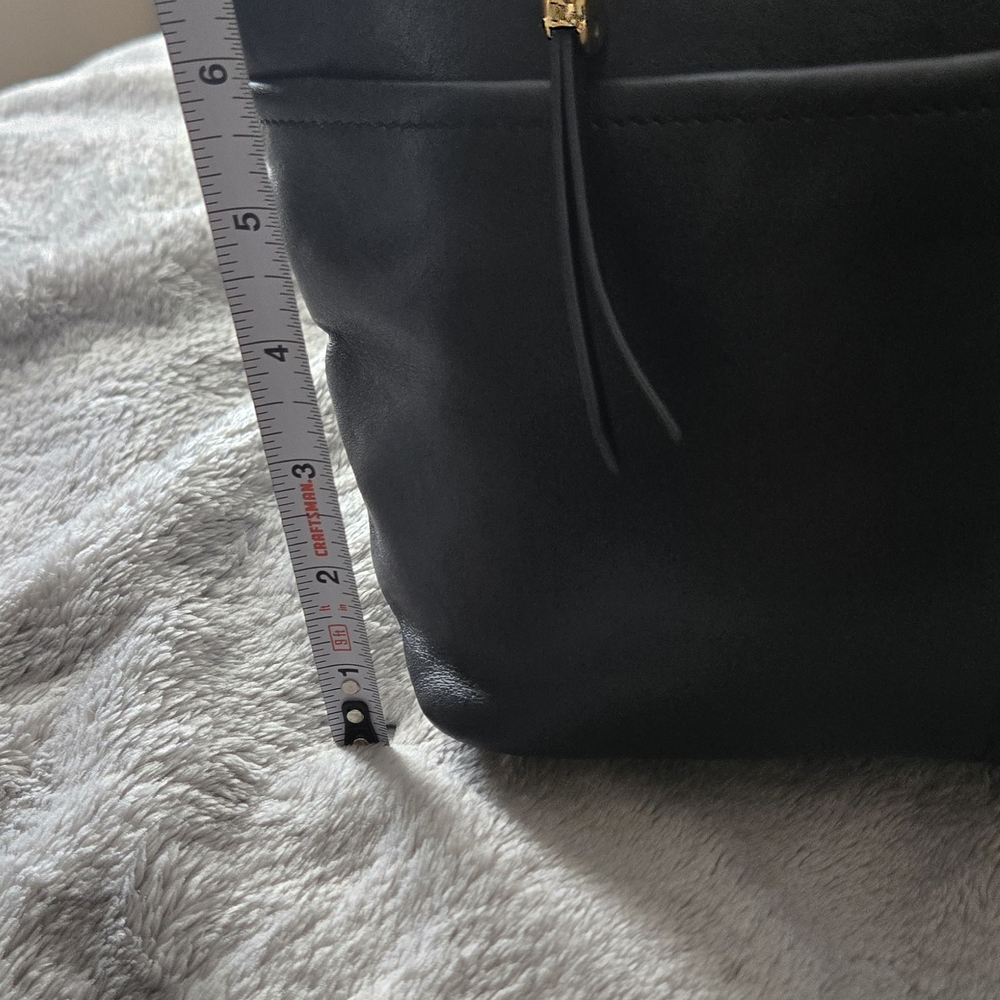 Etienne Aigner Black Leather Mini Tote Bag – Genuine Cowhide - Picture 15 of 16
